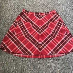 Silence & Noise Plaid Mini Skirt - Size 4